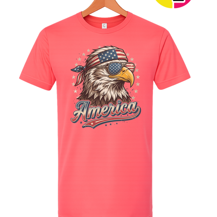 4th Of July Eagle Tee