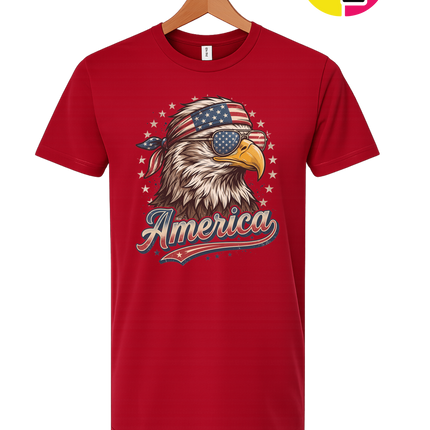 4th Of July Eagle Tee