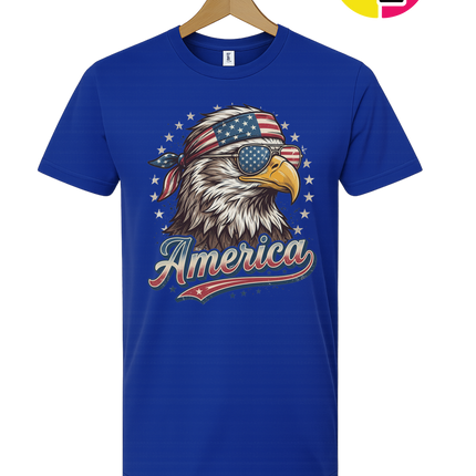 4th Of July Eagle Tee