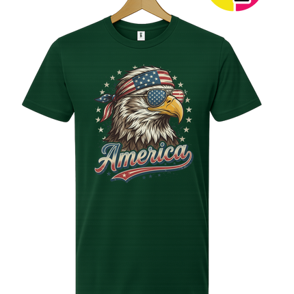 4th Of July Eagle Tee