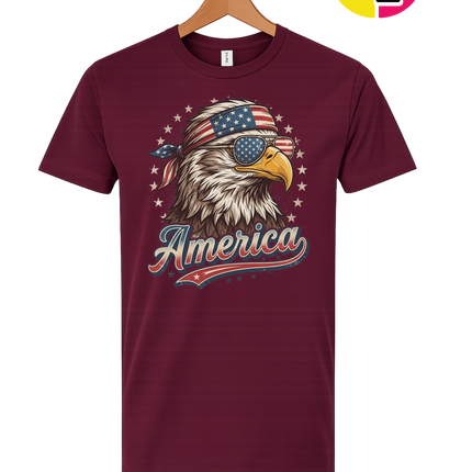 4th Of July Eagle Tee