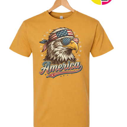 4th Of July Eagle Tee