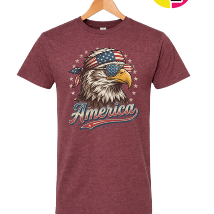 4th Of July Eagle Tee