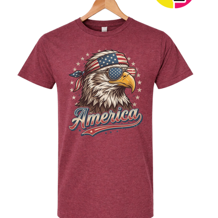 4th Of July Eagle Tee