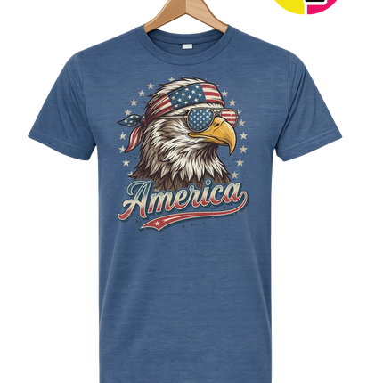 4th Of July Eagle Tee