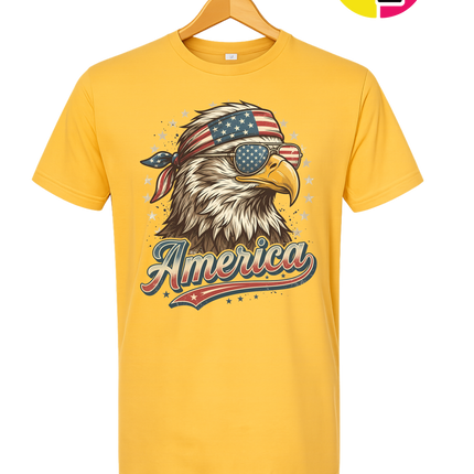 4th Of July Eagle Tee