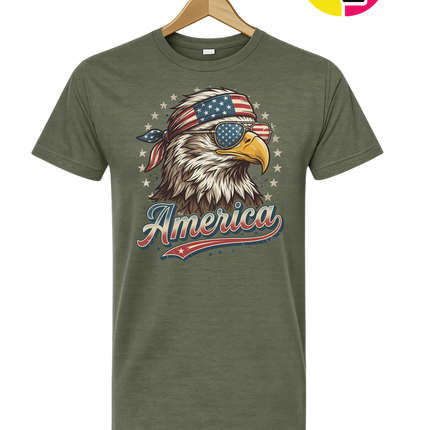 4th Of July Eagle Tee