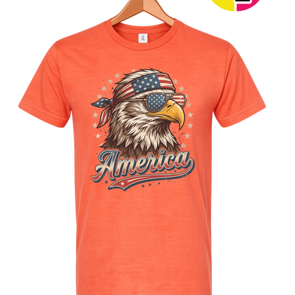 4th Of July Eagle Tee