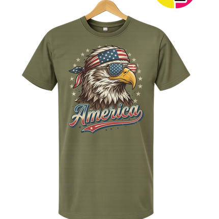 4th Of July Eagle Tee