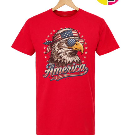 4th Of July Eagle Tee