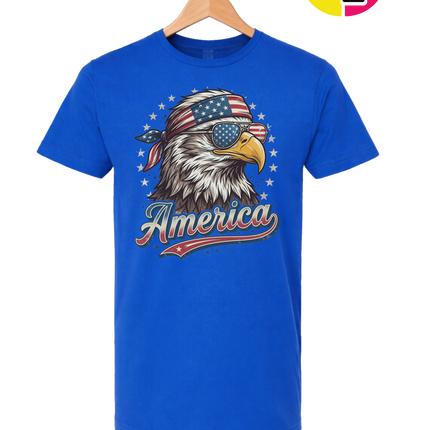 4th Of July Eagle Tee