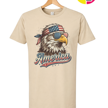 4th Of July Eagle Tee