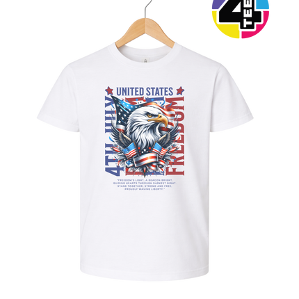 4th Of July USA Youth Tee