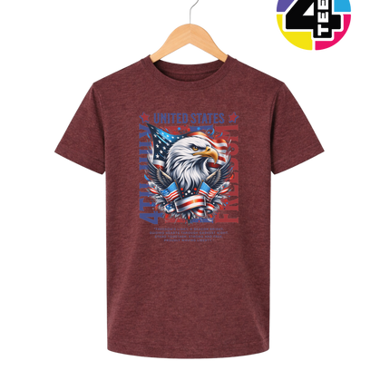4th Of July USA Youth Tee