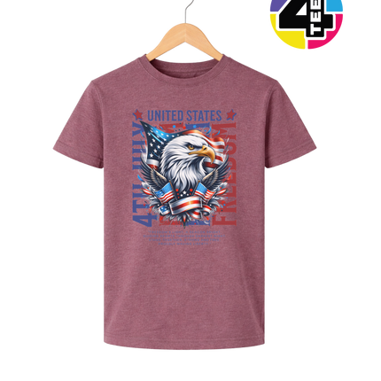 4th Of July USA Youth Tee