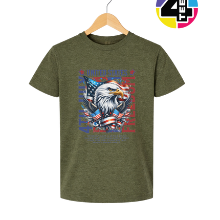 4th Of July USA Youth Tee