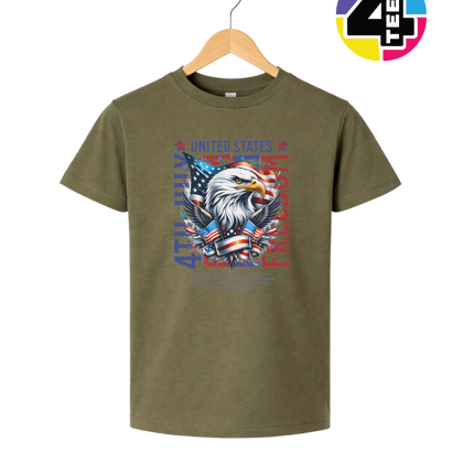 4th Of July USA Youth Tee