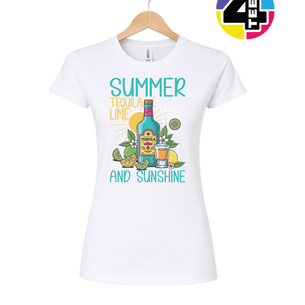 Summer Tequilla Lime Women's Tee