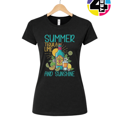 Summer Tequilla Lime Women's Tee
