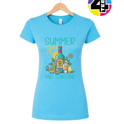 Summer Tequilla Lime Women's Tee