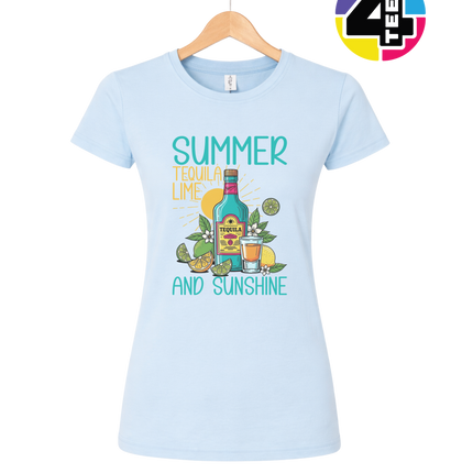 Summer Tequilla Lime Women's Tee