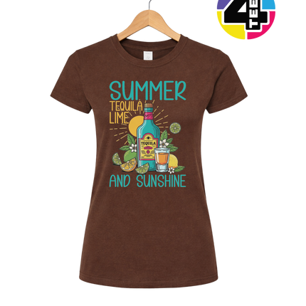 Summer Tequilla Lime Women's Tee