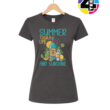 Summer Tequilla Lime Women's Tee