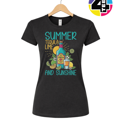 Summer Tequilla Lime Women's Tee