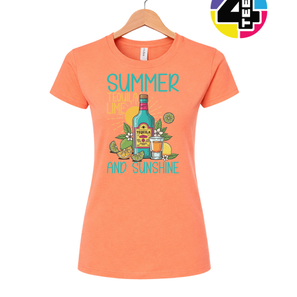 Summer Tequilla Lime Women's Tee