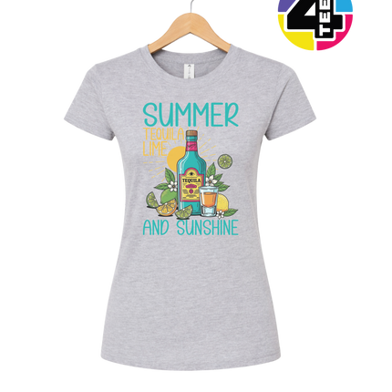 Summer Tequilla Lime Women's Tee