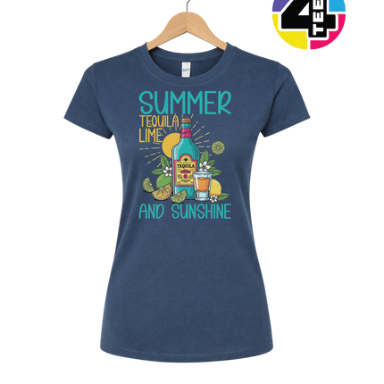 Summer Tequilla Lime Women's Tee
