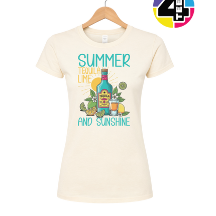 Summer Tequilla Lime Women's Tee