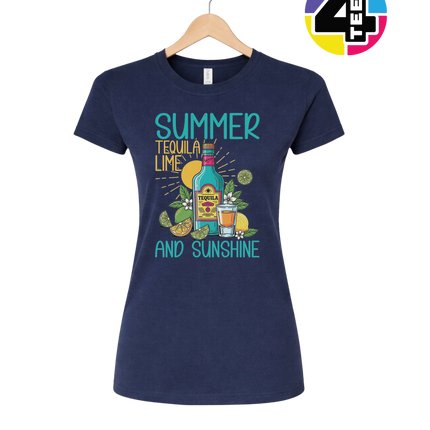 Summer Tequilla Lime Women's Tee