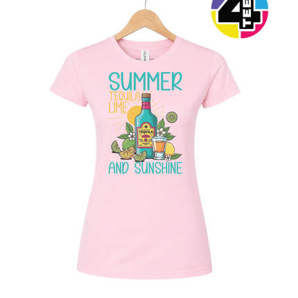 Summer Tequilla Lime Women's Tee