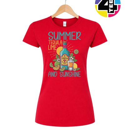 Summer Tequilla Lime Women's Tee