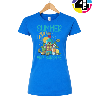 Summer Tequilla Lime Women's Tee