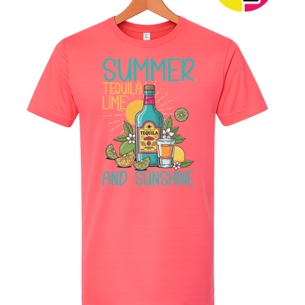 Summer Tequilla Lime Tee
