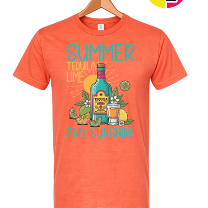 Summer Tequilla Lime Tee