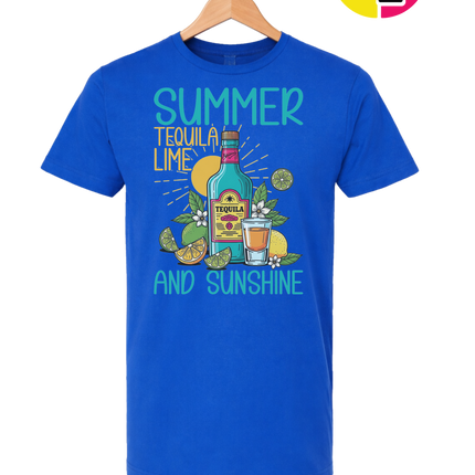 Summer Tequilla Lime Tee