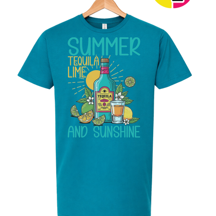 Summer Tequilla Lime Tee
