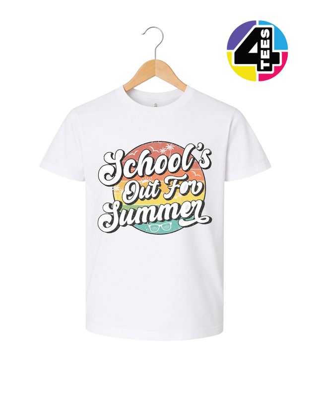 School's Out For Summer Youth Tee