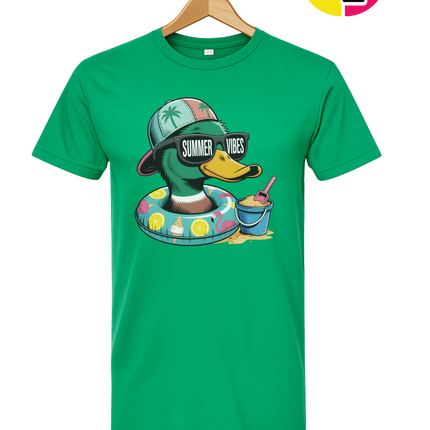 Mallard Duck Summer Vibes Tee
