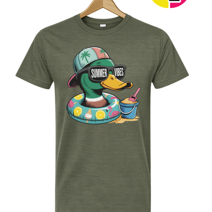 Mallard Duck Summer Vibes Tee