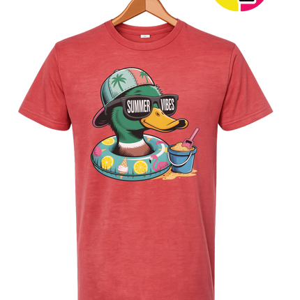 Mallard Duck Summer Vibes Tee