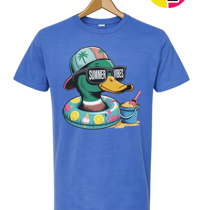 Mallard Duck Summer Vibes Tee