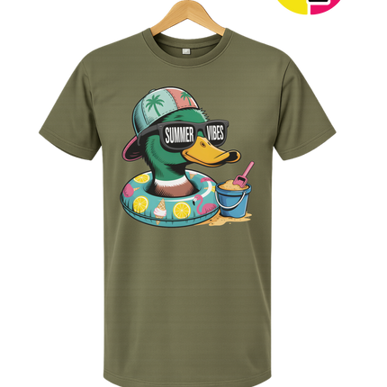 Mallard Duck Summer Vibes Tee