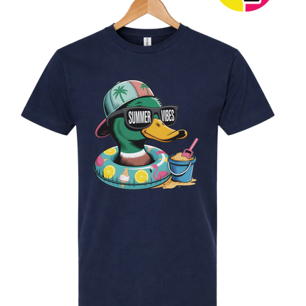Mallard Duck Summer Vibes Tee