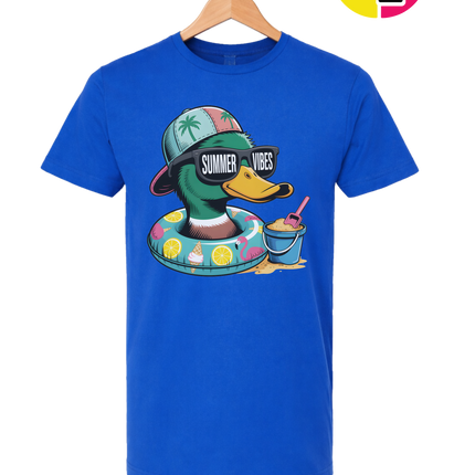 Mallard Duck Summer Vibes Tee