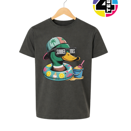 Mallard Duck Summer Vibes Youth Tee