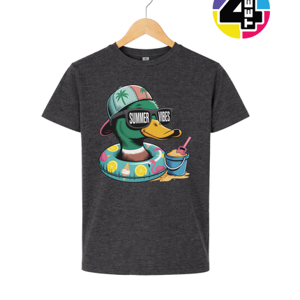 Mallard Duck Summer Vibes Youth Tee